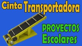 Proyectos | Cinta Transportadora Casera (muy fácil de hacer)