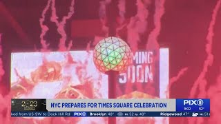 New York City prepares for the Times Square New Year’s Eve celebration