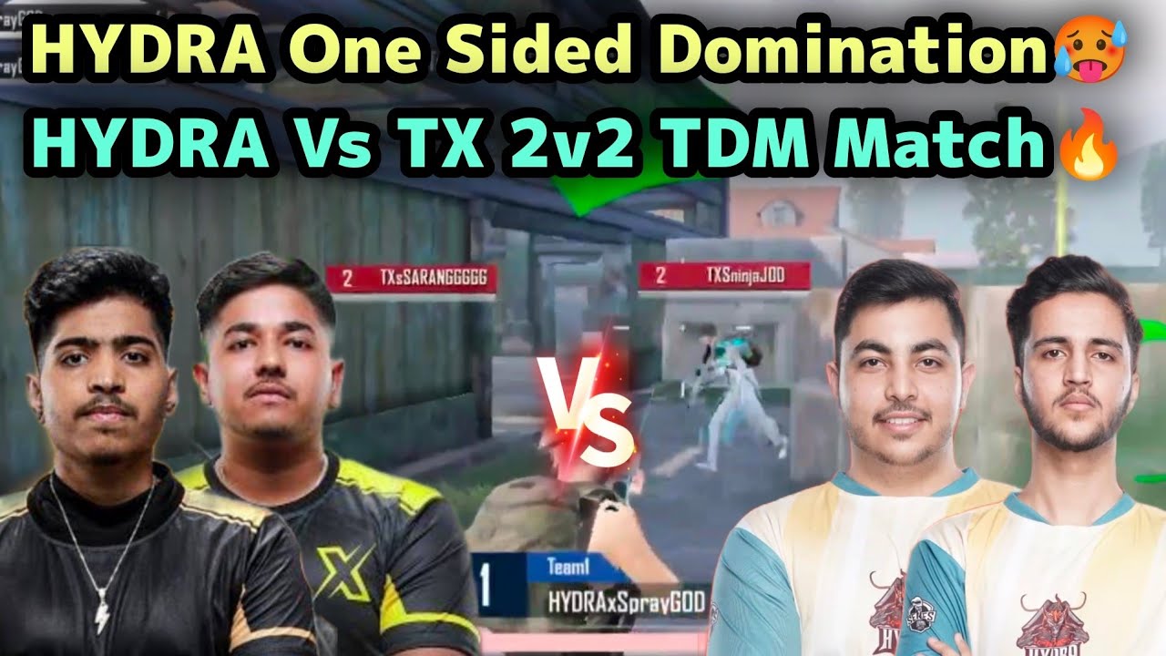 Casters Shocked By HYDRA One Sided Domination🥵 HYDRA Vs TX 2v2 TDM Match🔥