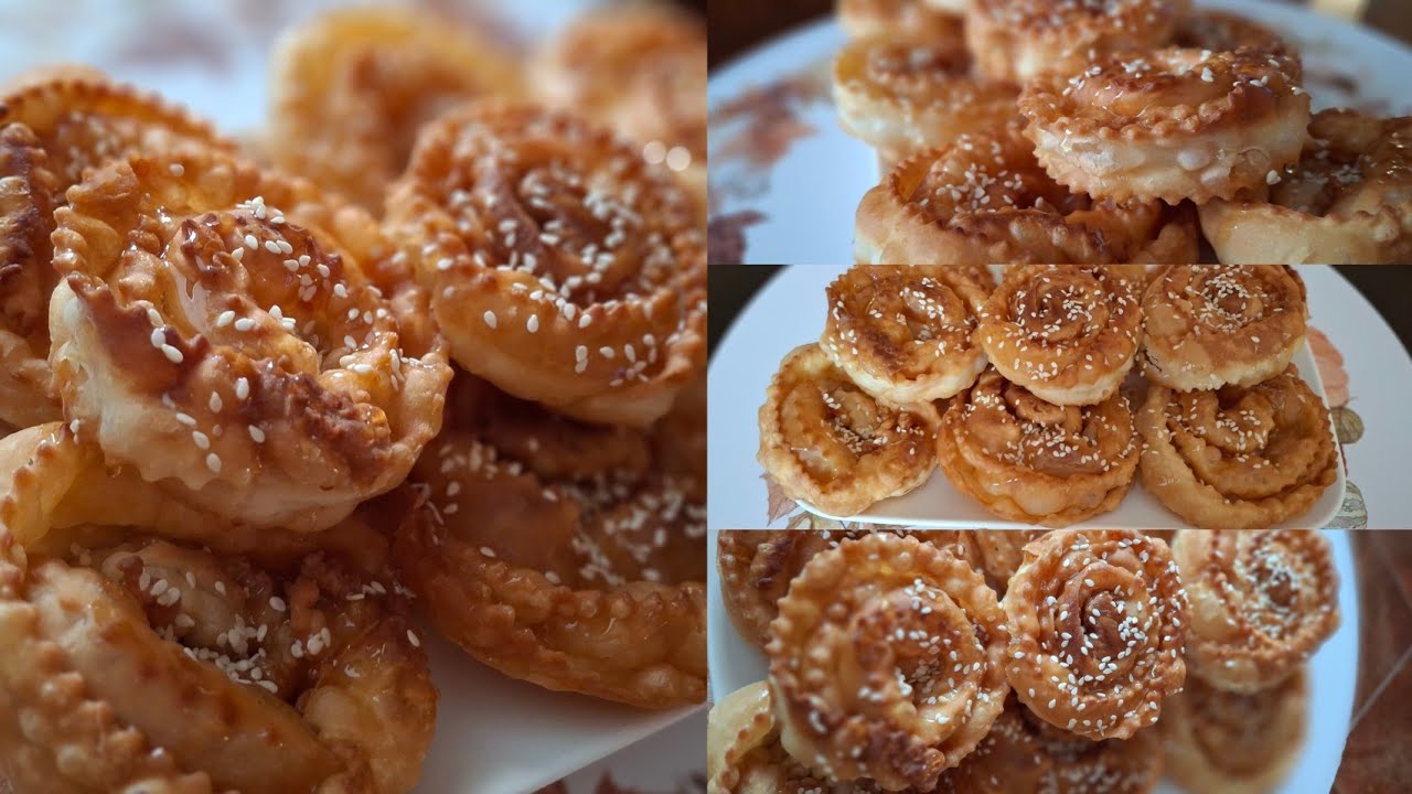 مقرقشات معسلين 🍯 و مقرمشين ، حلوة  زمان  لسهرة المولود و الذوق اكتر من رائع 