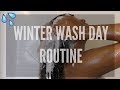 Complete Winter Wash Day Routine Moitsure & Length Retention | Nia Imani