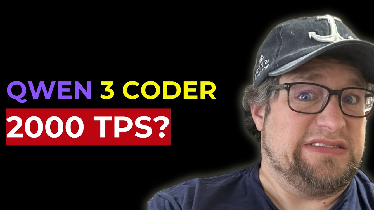 Qwen 3 Coder at 2000 tokens per second and a reasonable price, too good to be true?