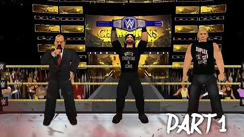 WR3D 2K20 Custom Story: Brock Lesnar Returns and joins forces with Roman Reigns and Paul heyman!