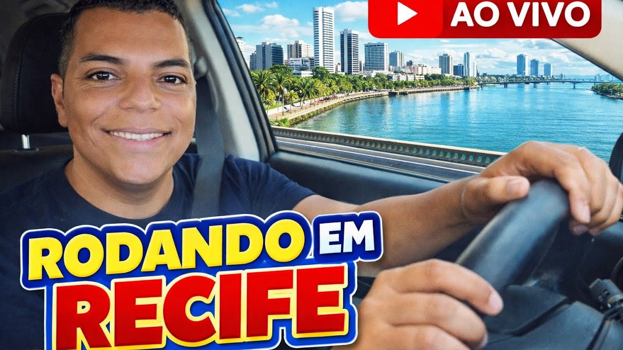 IRL: AO VIVO Uber em RECIFE! (06/03/2026)