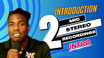 The Music Lab- Introduction video to 2 Microphone Stereo Techniques