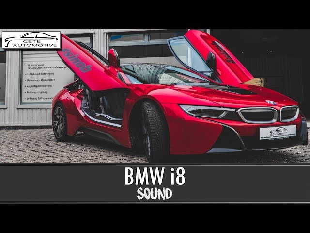 BMW i8 SOUND TUNING  Active Sound - Sound Generator - Soundmodul -  Soundsystem - Cete Automotive 