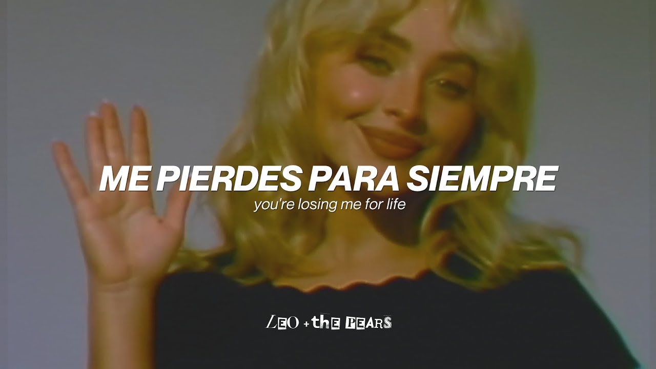 Sabrina Carpenter - Goodbye (Sub. Español + Lyrics)