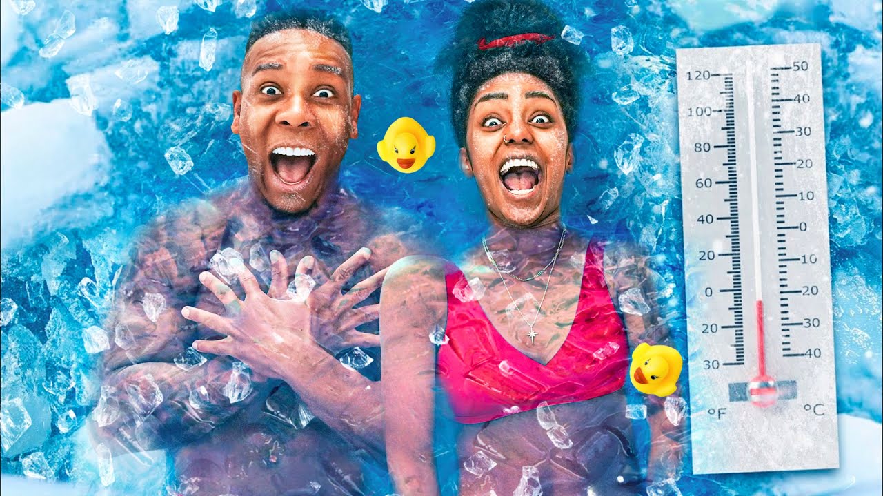 First Ice Bath With My Wife ** WORTH IT **