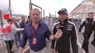 Sergio Perez delighted to show his talent with P3 at Monaco GP