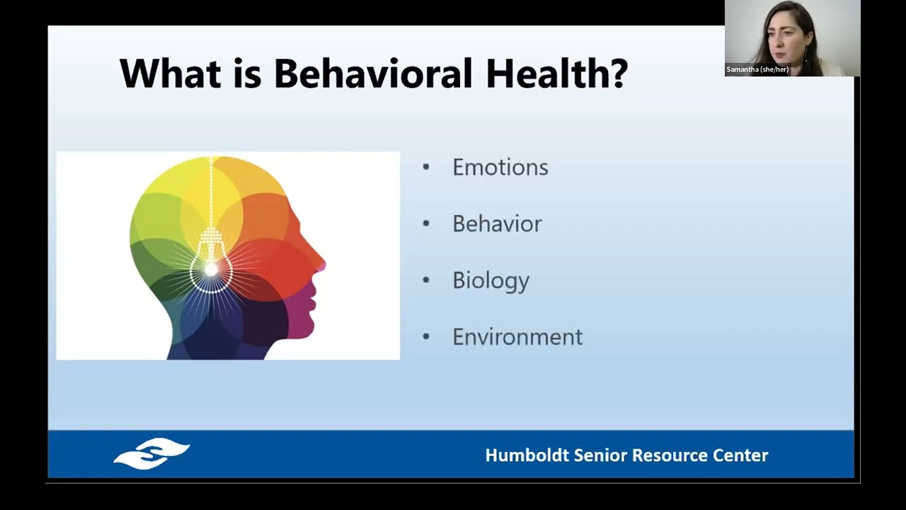 OLLI Brown Bag Lunch Presentation 4/11/22: Humboldt Senior Resource Ctr. Behavioral Health Services