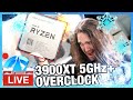 LIVE: 5GHz+ AMD Ryzen 9 3900XT CPU Overclocking