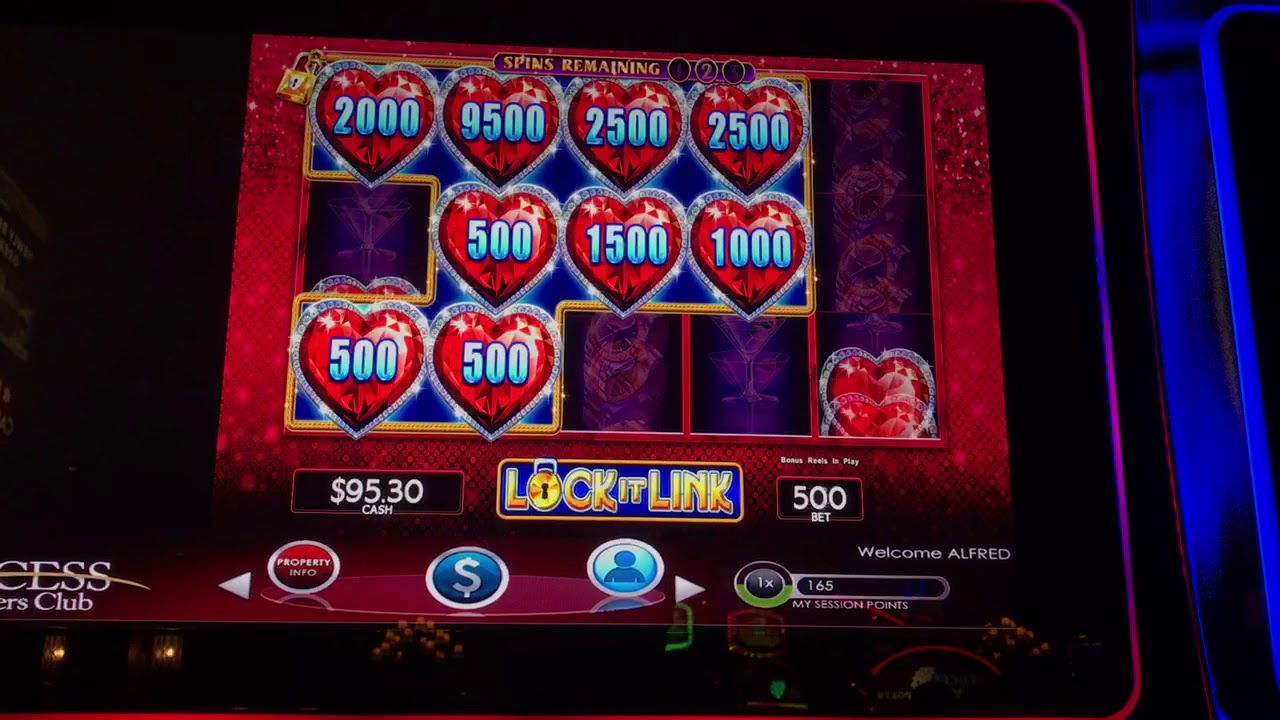 Lock it link feature @ max bet