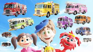 fire truck colors mini matt what do you see song find it