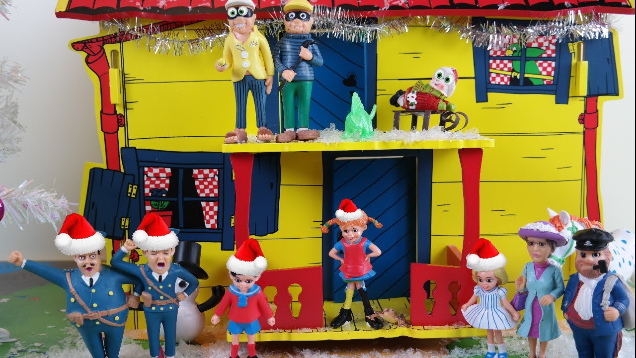 Pippi Långstrump Firar Lilljul med sina Vänner Gissa Visor Julkalendern Avsnitt 22 Lek och Lär