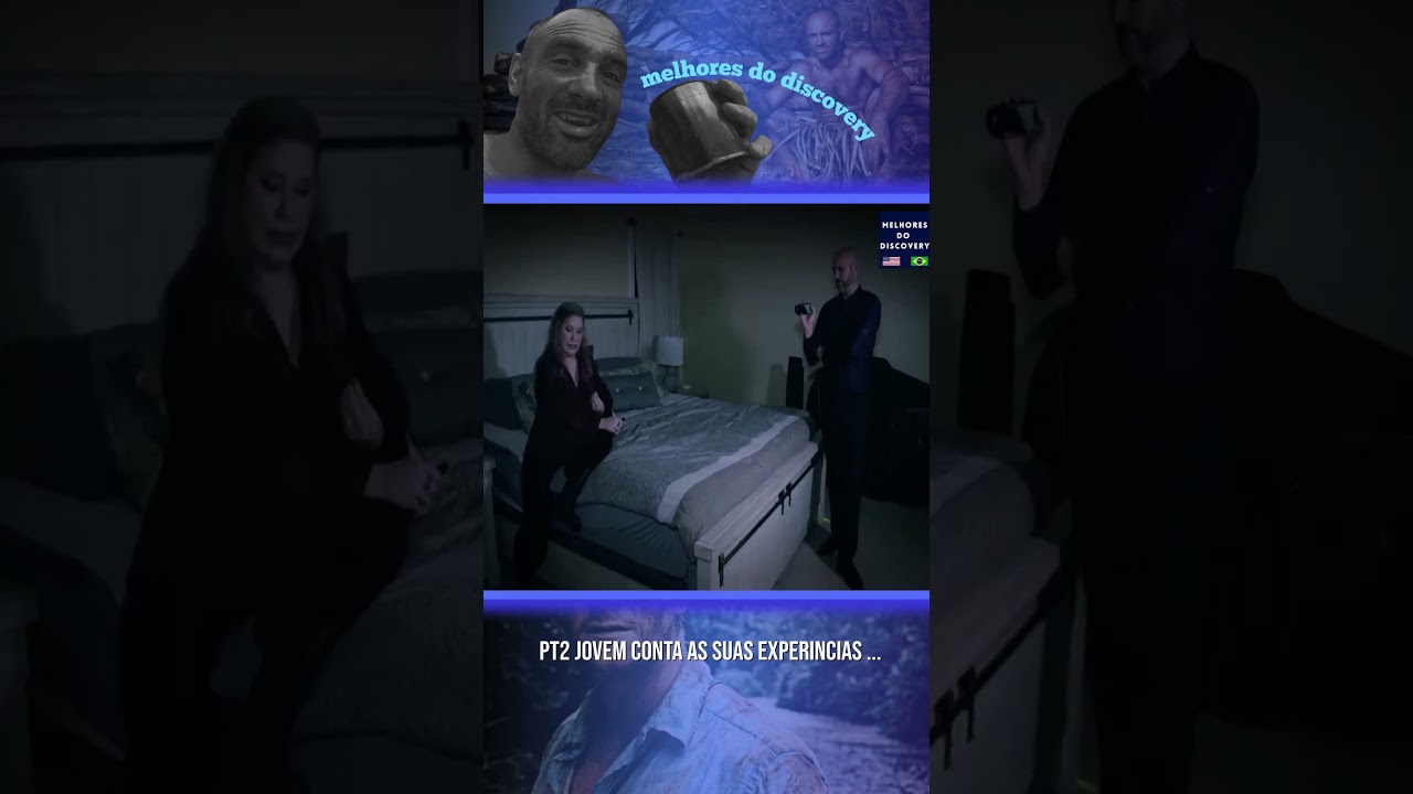 PT2 Jovem conta as suas experincias paranormais no seu quarto  Sombras do Alm  Discovery Brasil