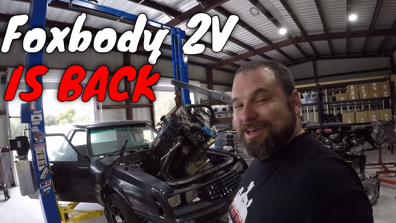 2 Valve Swapped Foxbody is BACK! BBK Long Tube Install & McLeod
