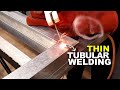WELDING THIN THICKNESS TUBULAR STEEL #metalworksph