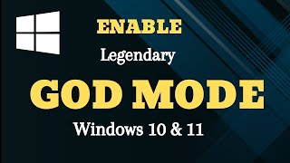 كيفية تمكين وضع GOD في وندوز  10 و 11 للحصول على تحكم كامل How to Enable GOD Mode in windows 10/ 11 screenshot 4