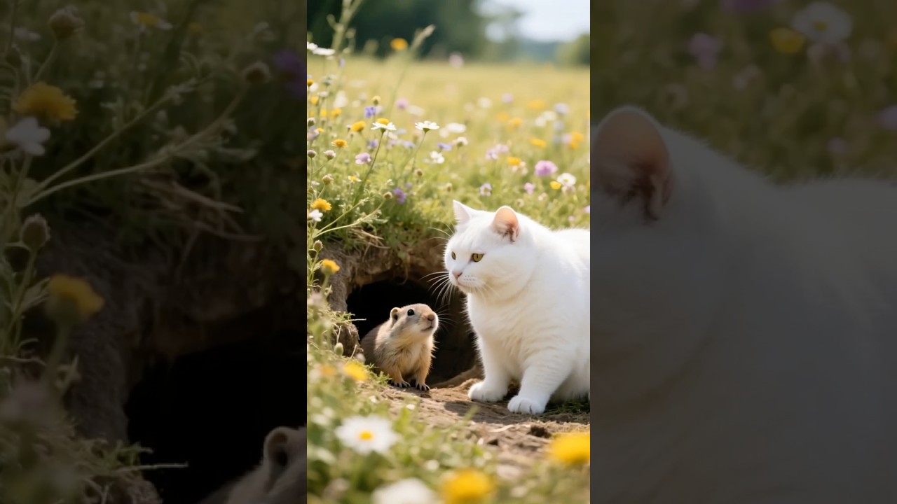 A sweet snack for groundhog🍓🐾 