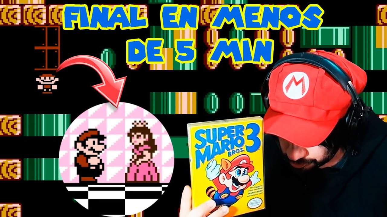 Me pasé MARIO BROS 3 en menos de 5 minutos 🤯 (Bug Tubería INFINITA) - ZetaSSJ