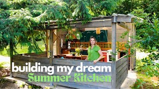 #38 OUTDOOR KITCHEN BUILD | DIY, LOW COST & OFF GRID