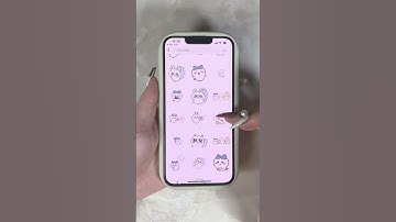 Thumbnail of バッテリーの上にちいかわ!? #iphone #apple #ios16 #アイフォン #shorts #アイコン #ホーム画面 #バッテリー