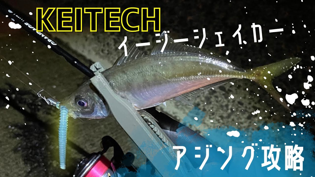 瀬戸内アジング！ケイテックイージーシェイカー＋ジャコヘッドTGで