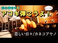 【弾き語り】恋しい日々/カネコアヤノ 歌詞&ギターコード付き!