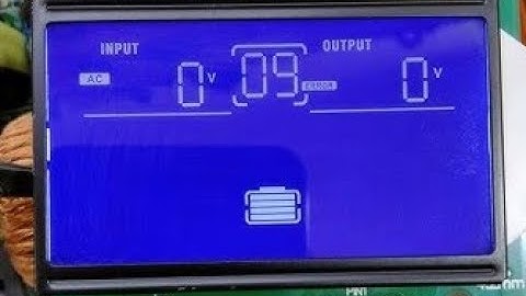 3.2 Kw voltronic solar Inverter repair - Error 9