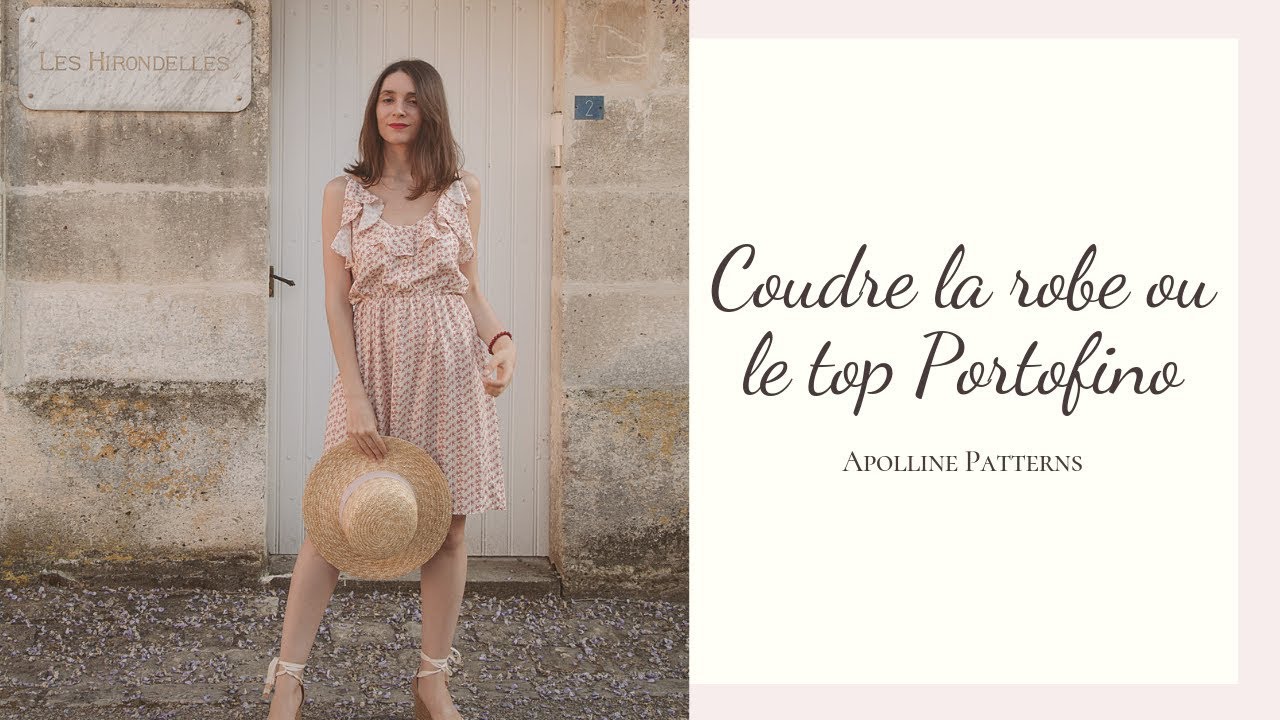 Coudre la robe / top Portofino : le Do It Yourself !