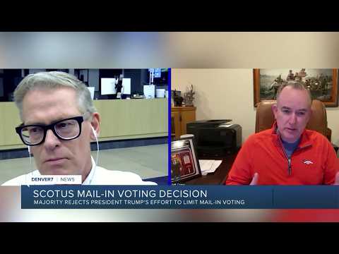 Supreme Court rejects Trump mail ballot restrictions for now ahead of midterms