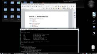 fedora 23 Network configuration Part (I)  (Arabic )