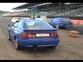 Audi S2 Coupe Vs. VW Golf IV TDI Drag Race