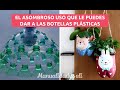 ASOMBROSAS IDEAS DE COSAS QUE PUEDES HACER CON BOTELLAS PLÁSTICAS