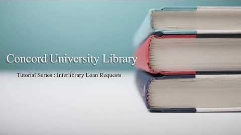 How to Request Interlibrary Loans