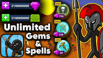 Unlimited Gems & Spells | Stick War Legacy Easy Tutorial