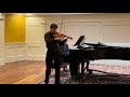 Beethoven violin sonata no 9 in a major kreutzer i adagio  nathaniel jarrett  vytas baksys