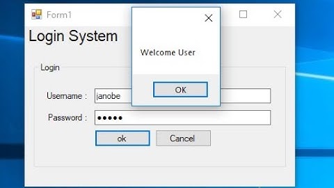 Login System