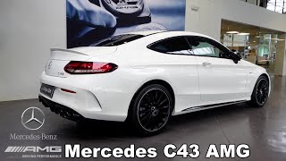 The NEW C43 Mercedes AMG Coupé :  Interior & Exterior Detail