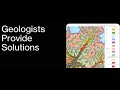 Geologists Provide Solutions