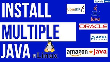 Install multiple jdk in ubuntu or linux | switch Java version | JDK 16 | #RevisitTech