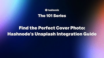 Unsplash integration: add cover photos to your developer blog in a click ✨