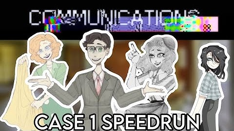 Communications Case 1 Speedrun