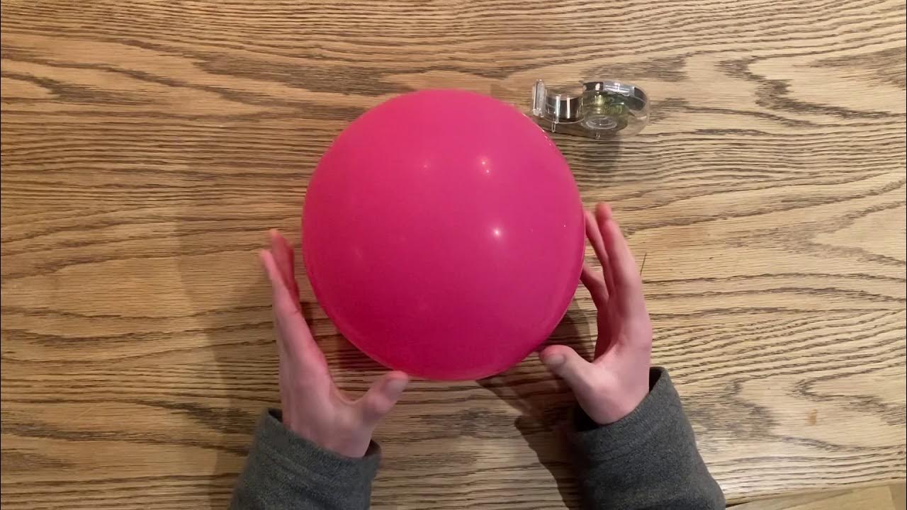 How to Deflate a Balloon without it Popping (Useful Tutorials) YouTube