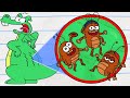 Dragon gets FLEAS! | (NEW) Boy &amp; Dragon | Cartoons for Kids | WildBrain Bananas