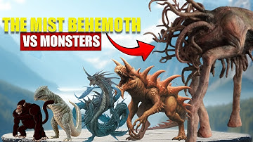 The Mist Behemoth vs Giant Monsters | 3D Monsters Size Comparison 2025