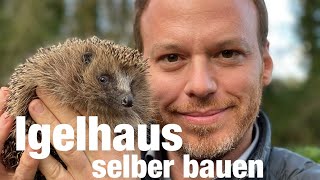 Igelhaus selber bauen  das schnellste / einfachste Haus für Igel im Garten (DIY)