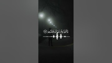 آيات تهز القلوب من سورة المؤمنون  "قُل رَّبِّ إِمَّا تُرِيَنِّي مَا يُوعَدُونَ" | تلاوة هادئة ومريحة