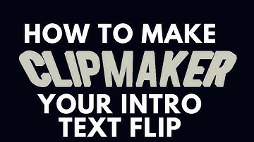 How To Make Your Intro Text On Panzoid Flip!