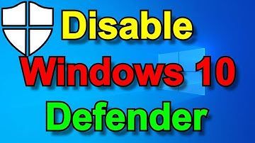 How to Disable or Enable Windows Defender on Windows 10 (2021)